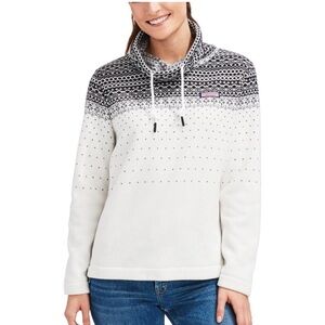 Vineyard Vines Fair Isle Funnel Neck Sweater
